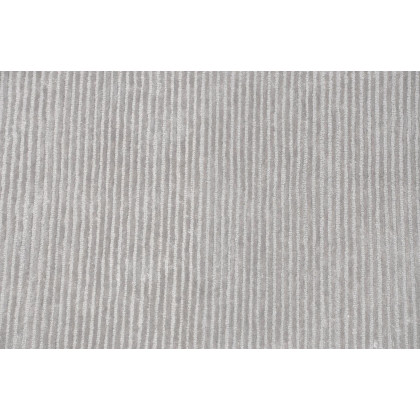 Pasargad Edgy Collection Hand-Tufted Bamboo Silk/Wool Area Rug - Silver/Gray, 93" x 117" (pvny-11 8x10)