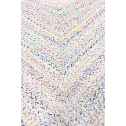 Pasargad Lagos Collection Handmade Poly Fabric Area Rug - Multicolor, 48" x 72" (py-03b 4x6)