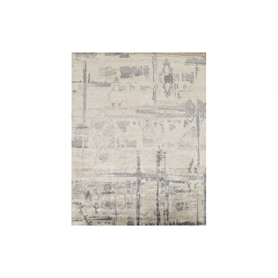 Pasargad - Modern Collection Hand-Knotted Silk Area Rug PZA-2