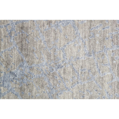 Pasargad - Modern Collection Hand-Knotted Silk Area Rug 109'' x 142'' (PZA-45A 9X12)