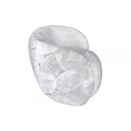 Pasargad - Napoli Collection Modern Swivel Armchair