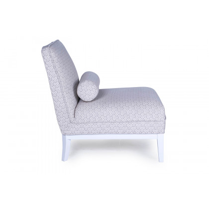 Pasargad - Firenze Collection Upholster Lounge Chair with Pillow