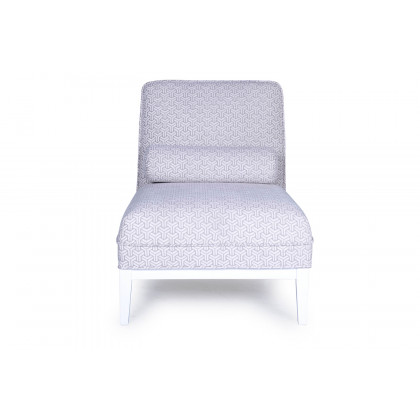 Pasargad - Firenze Collection Upholster Lounge Chair with Pillow