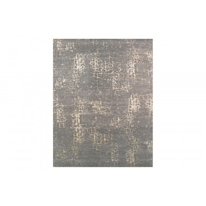 Pasargad - Modern Collection Hand-Knotted Gray Silk and Wool Area Rug REF-2B