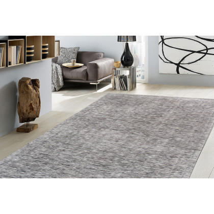 Pasargad - Transitional Collection Hand-Loomed Polyester and Cotton Area Rug 60'' x 96'' (RENO-05 5X8)