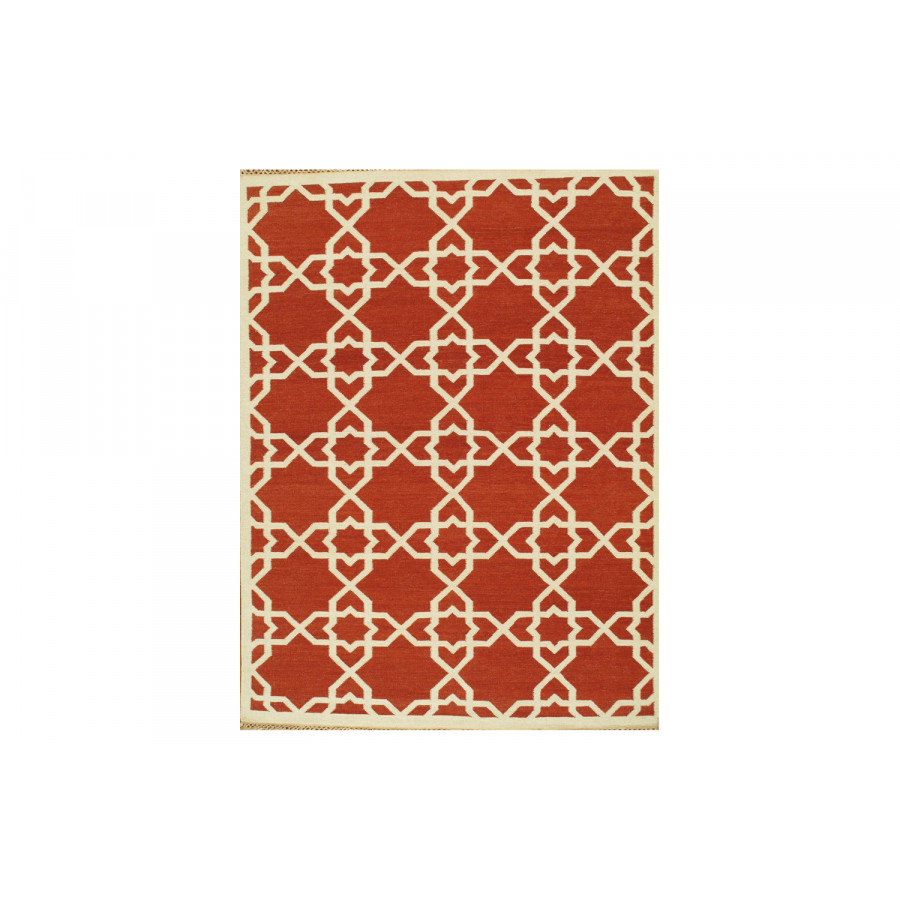 Pasargad Kilim Collection Hand-Woven Lamb's Wool Area Rug (SA-6138 10X14) - 120'' x 168''