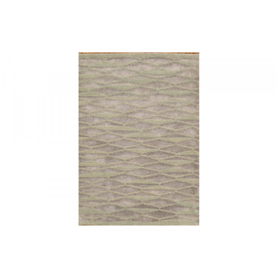 Pasargad - Modern Collection Hand-Knotted Silk and Wool Area Rug 25'' x 36'' (SHIMMER-2 2X3)