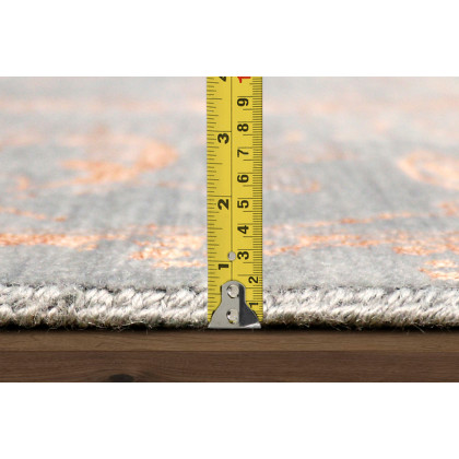 Pasargad - Transitional Collection Hand-Knotted Gray Bamboo Silk and Wool Area Rug 120'' x 165'' (VASE-1071 10X14)