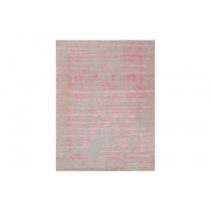 Pasargad - Transitional Collection Hand-Knotted Silk and Wool Area Rug VASE-3BP