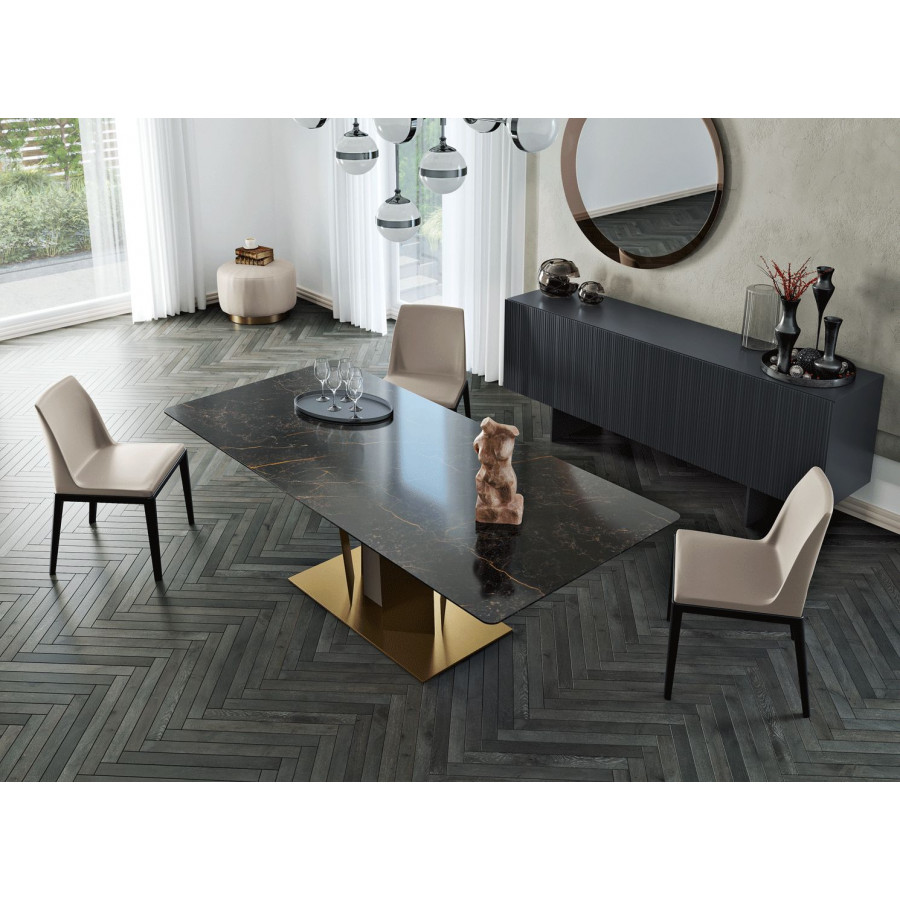 Piermaria Royal Dining Table 180x100 Matt lacq/ essence Laminated
