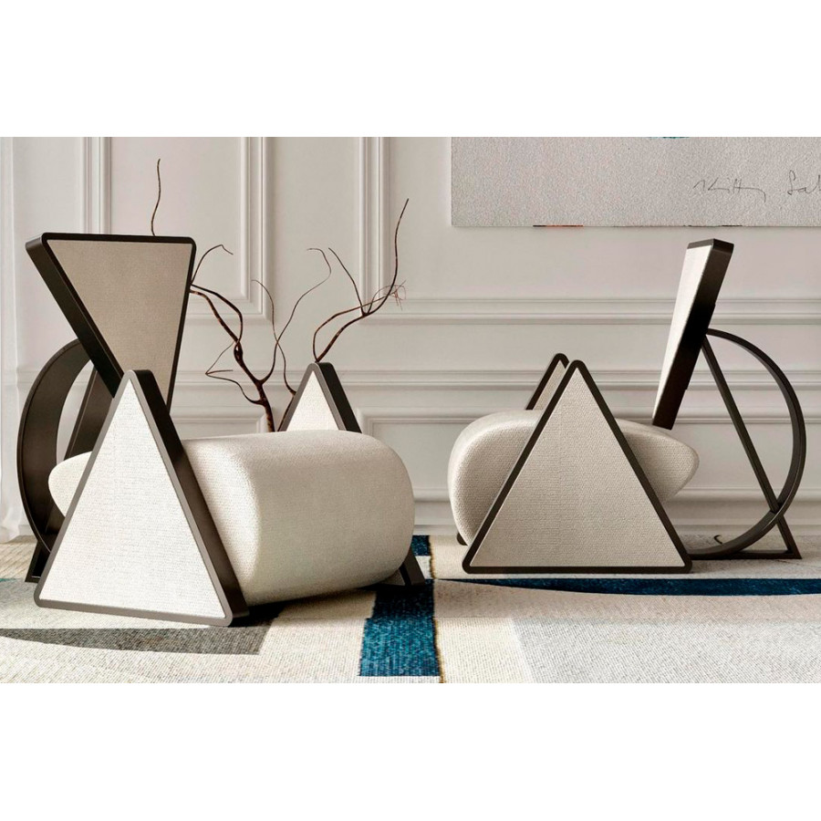 Plyus - Zond Chair in Fabric/Wood