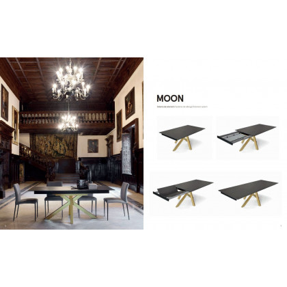 Pure Designs Nordic Table 160x100 W/2 Extensions