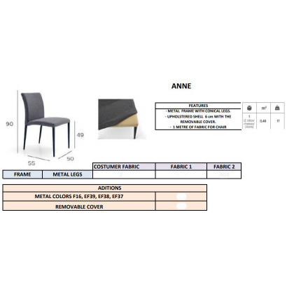 Pure Designs Nordic Table 160x100 W/2 Extensions
