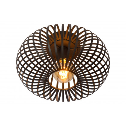 Renwil Ivy Flush Mount Lighting - Black Powder