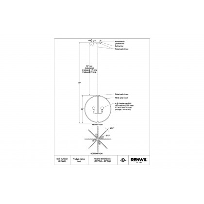 Renwil - Basil Pendant Lighting