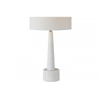 Renwil Normanton Table Lamp - White Marble