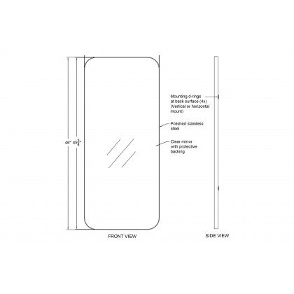 Renwil - Delphinus Wall Mirror