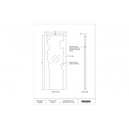 Renwil - Connix Wall Mirror