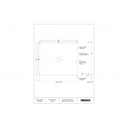 Renwil - Otavi Wall Mirror