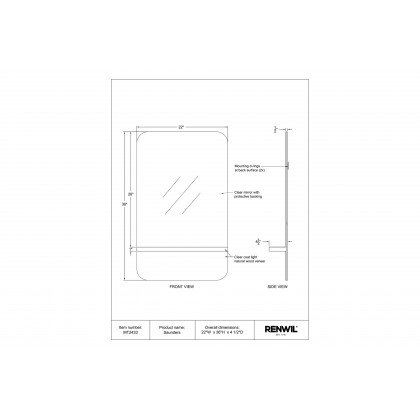 Renwil - Saunders Wall Mirror