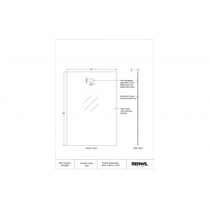 Renwil - Karn Wall Mirror