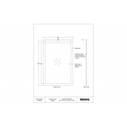 Renwil - Salima Wall Mirror