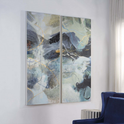 Renwil - Aquarius Wall Art Set Of 2