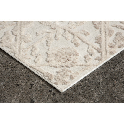 Renwil Ariella 10187 Runner Rug - Cream/Brown, 2,7" X 10"