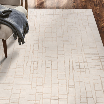 Renwil Ariella 10191 Rug - Gray/Beige, 7,1" X 10,2"