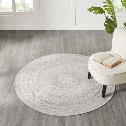 Renwil Cercola Rug - Ivory/Sand, 4,11" DIA