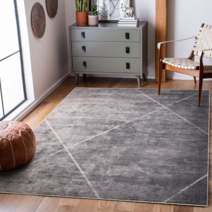 Renwil Fallon 10197 Rug - Distressed Blue, 9,1" X 13,1"