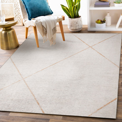Renwil Fallon 20197 Rug - Ivory/Beige, 9,1" X 13,1"