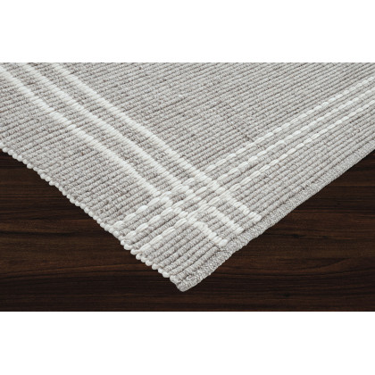 Renwil Lindley Rug - Oatmeal, 10" X 13"