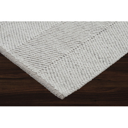 Renwil Malur Rug - Ivory/Silver, 9,11" x 13,3"