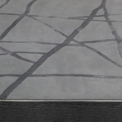 Renwil Mantle Rug - Gray/Blue, 5,3" X 7,3"
