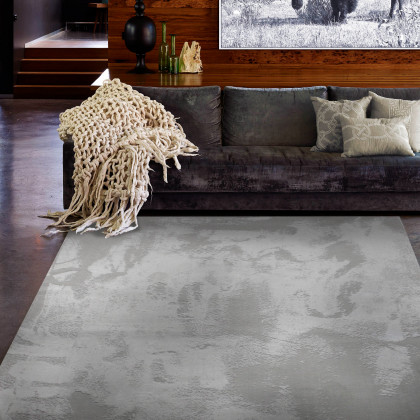 Renwil Smudge Rug - Off-White, 9,1" X 13,1"