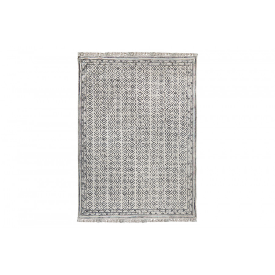 Renwil Tusca Rug - Beige/Black, 5,2" X 7,2"