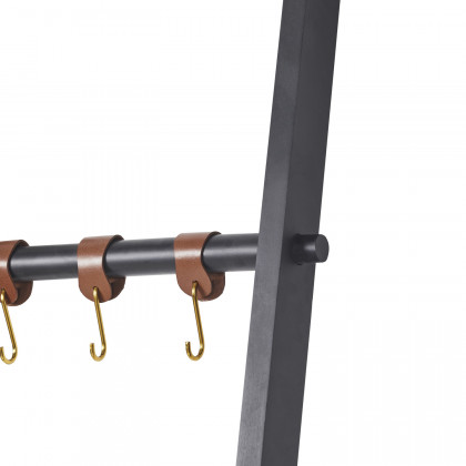 Renwil Mareva Decorative Blanket Ladder - Black