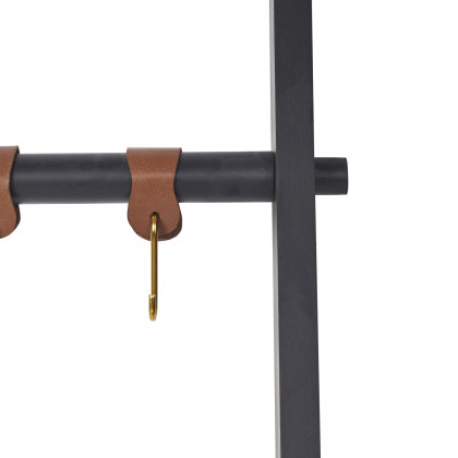 Renwil Mareva Decorative Blanket Ladder - Black