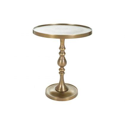 Renwil Romina Accent Table - Antique Brass