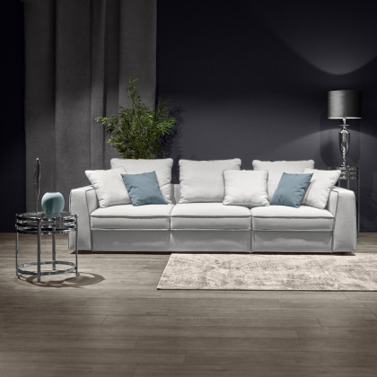 ROSHE Cartier Straight 3-Seater Sofa - Aura 18