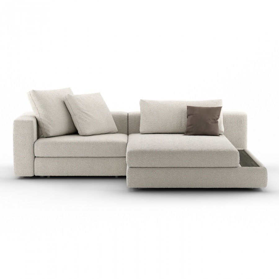 ROSHE Bluebell Corner Sofa - Boucle