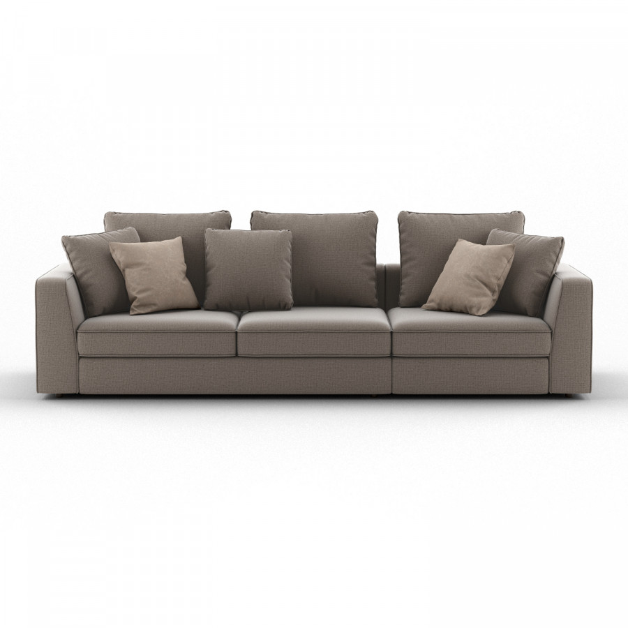 ROSHE Cartier Straight 3-Seater Sofa - Rado
