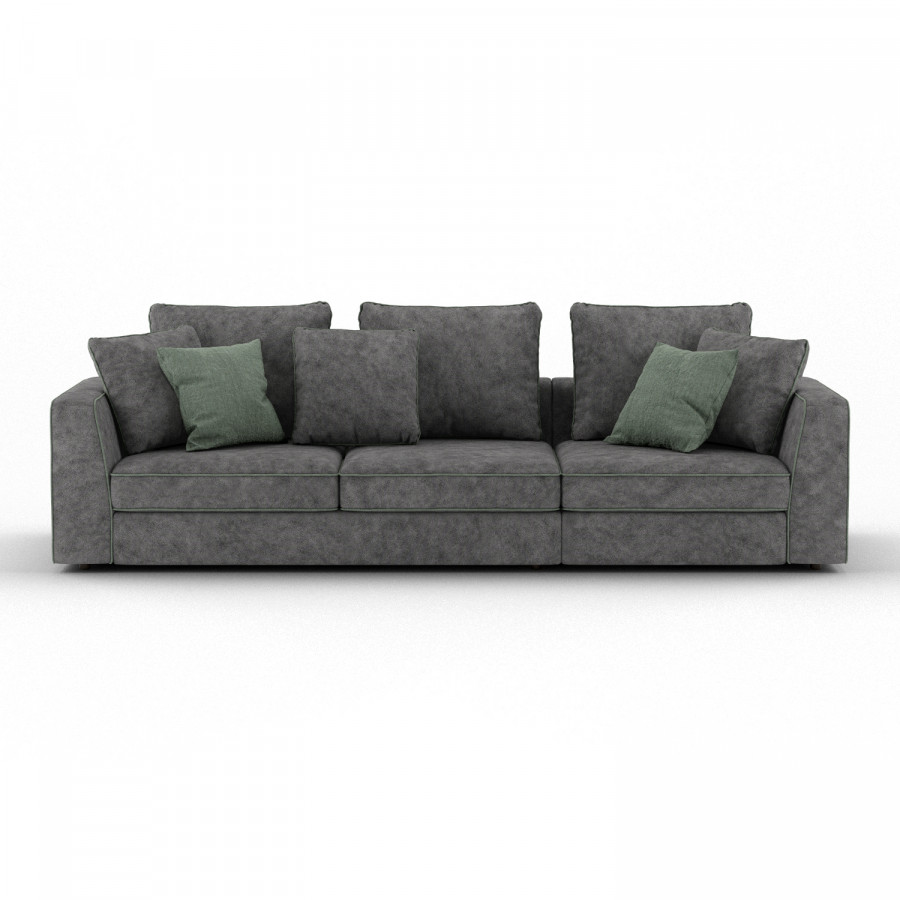ROSHE Cartier Straight 3-Seater Sofa - Galiano