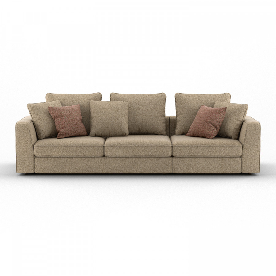ROSHE Cartier Straight 3-Seater Sofa - Bengasi 05