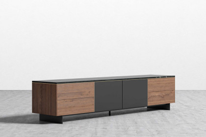 Rove™ Augustus Tv Stand - Black Marble