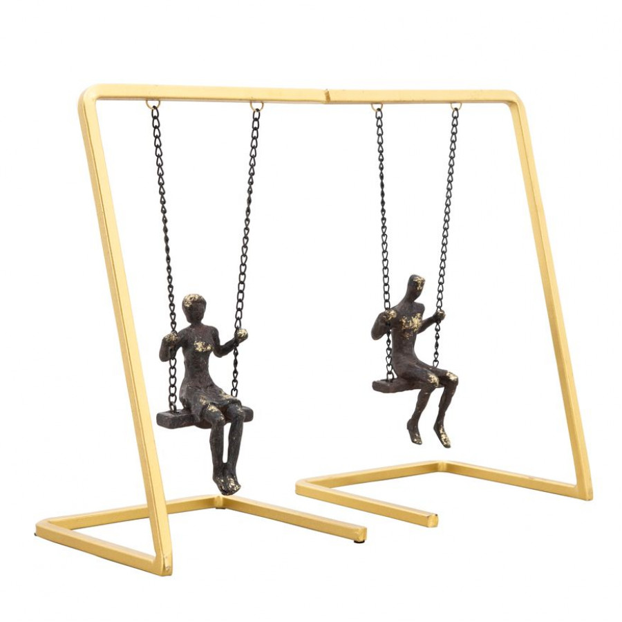 Sagebrook - Swinging People Bookends (Set Of 2)
