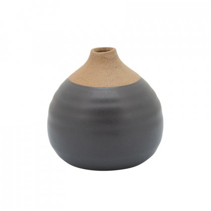 Sagebrook Matte Bud Vases (Set Of 3) - Black/Gray/White
