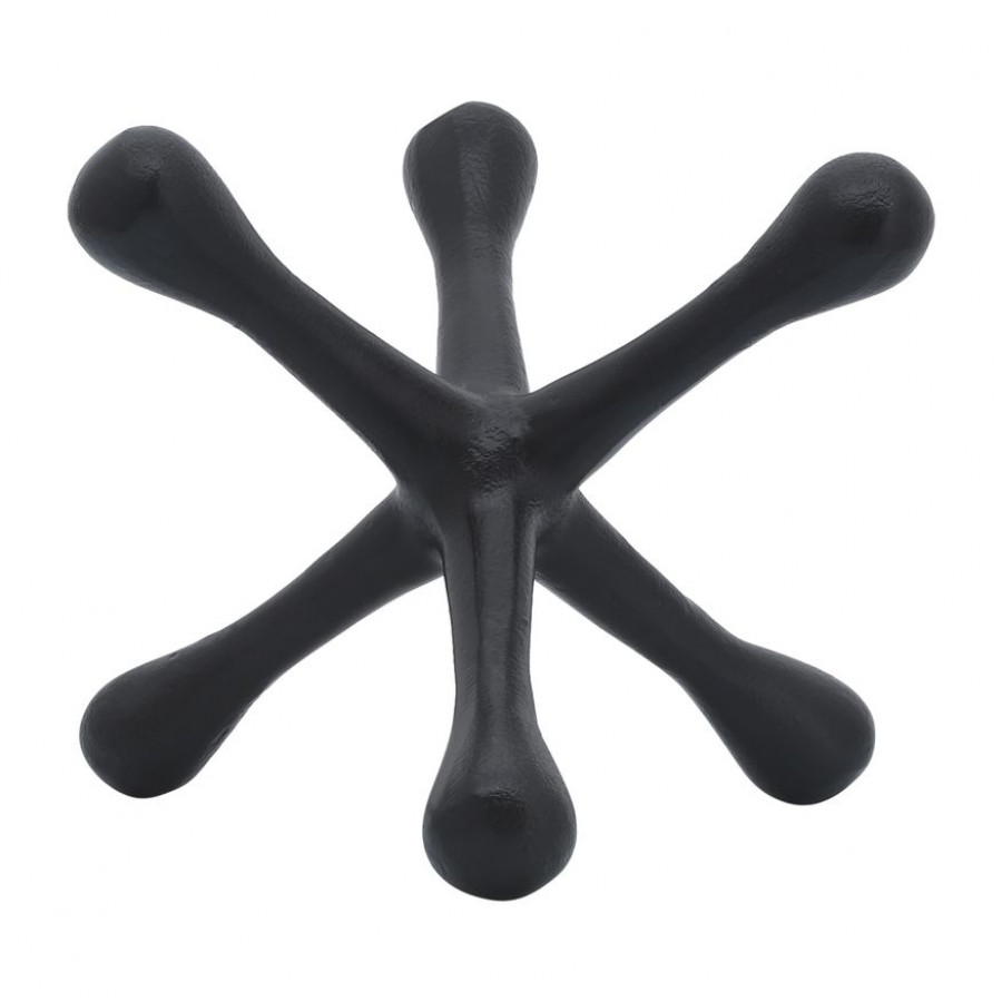 Sagebrook - 8" Metal Jacks Sculpture