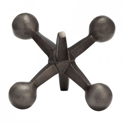 Sagebrook - 8" Metal Jacks Sculpture